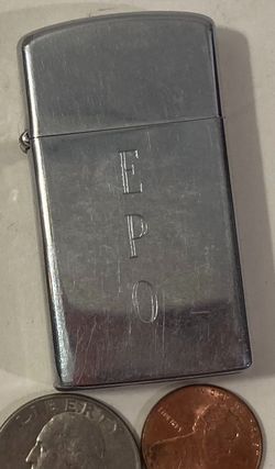 Vintage Metal Zippo Lighter, EPO, Nice Design, Zippo, Made in USA, Cigarettes, More, Free Shipping in the U.S.  Here are some fun pictures and advice 