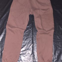 brown cozy sweatpants 