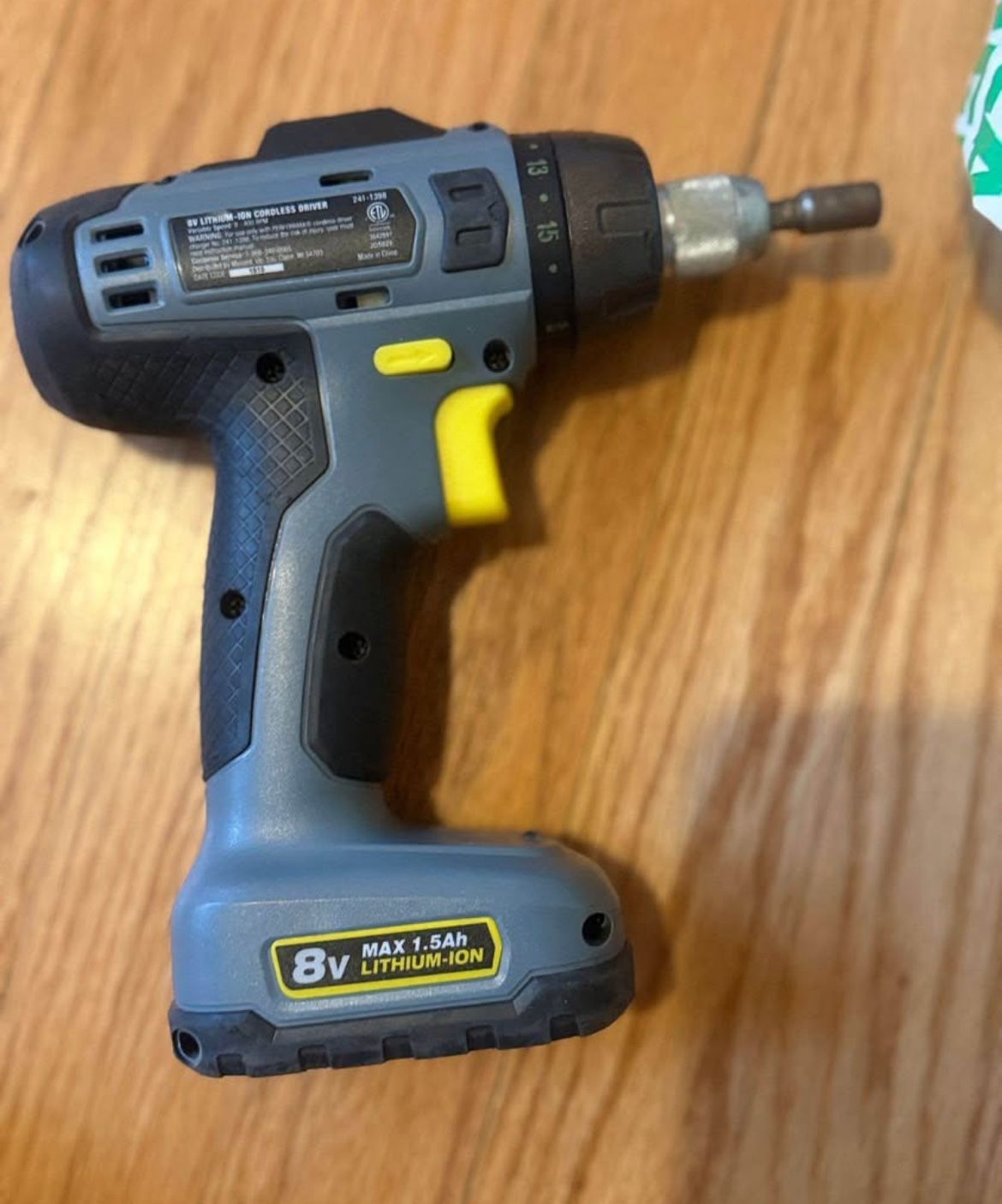 Drill no charger
