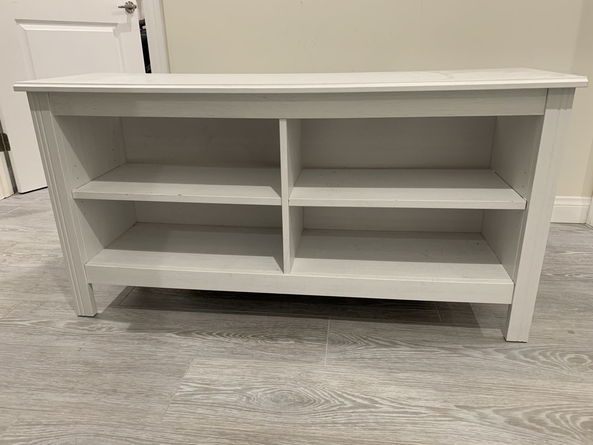 White TV Stand