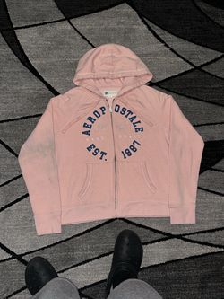 2000 pink aeropostale zip up