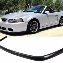 Fits 03-04 Ford Mustang SVT OE Style PU Front Bumper Lip Spoiler