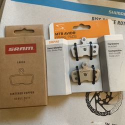 New Two Pairs MTB Bike Brakes Pads For Sram Code Hydraulic