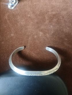 Navajo silver bracelet