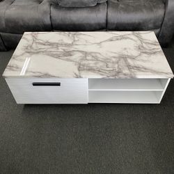 Marble Top Coffee Table