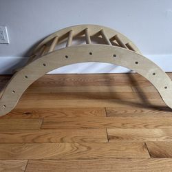 Climbing Wooden Arch