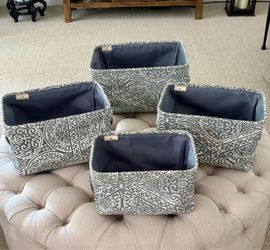 Tommy Bahama 4-Pc. Fabric Storage Baskets
