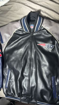 New England Patriots Leather Jacket