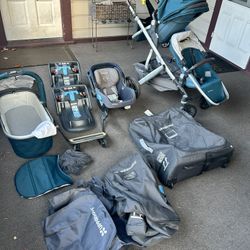 Uppa Baby Stroller With Tons Of Accessories 
