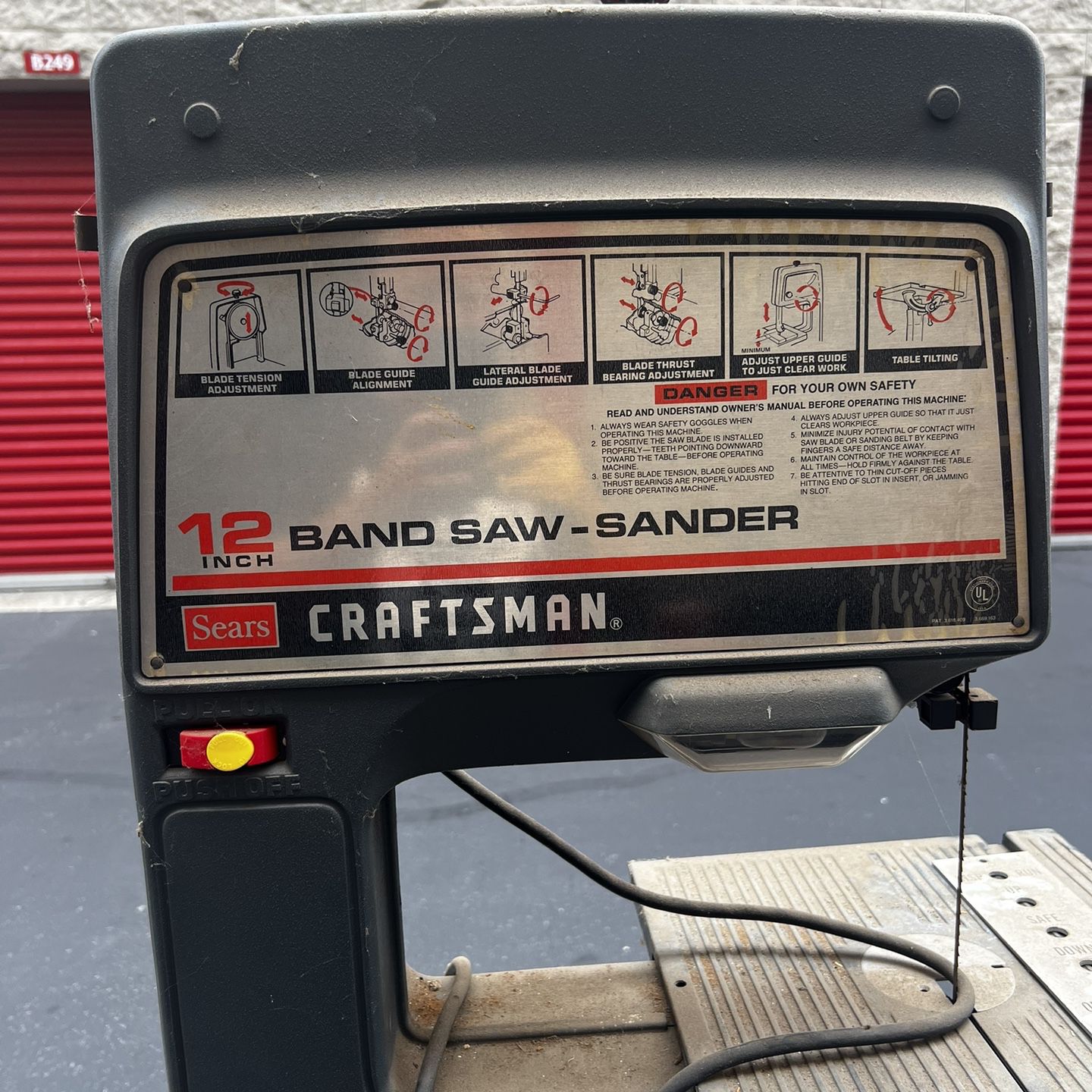 Craftsman 12” Band Saw