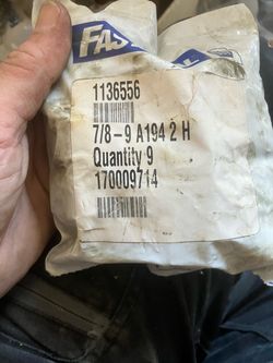 7/8” stainless steel nuts