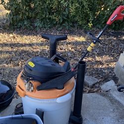 Ridgid shop vac with hose attachments works great asking  35 firm