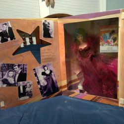 Barbie Doll As Scarlett O' Hara In Red Dress, 12815.