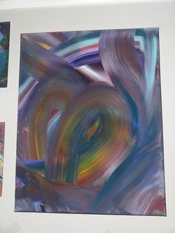 Intertwined Abstract Ribbons