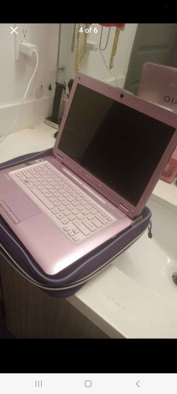 Sony VAIO Pink Laptop