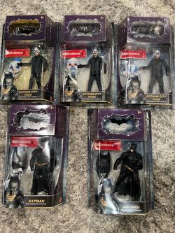 The Dark Knight Movie Masters — 5-Figure Batman Collector Lot