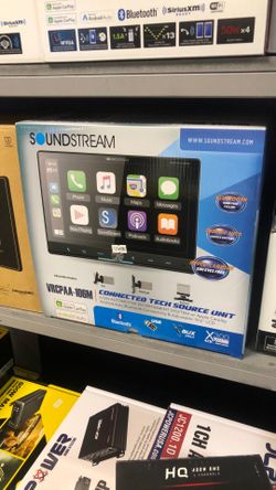 Soundstream 10 Inch apple CarPlay and android auto stereo