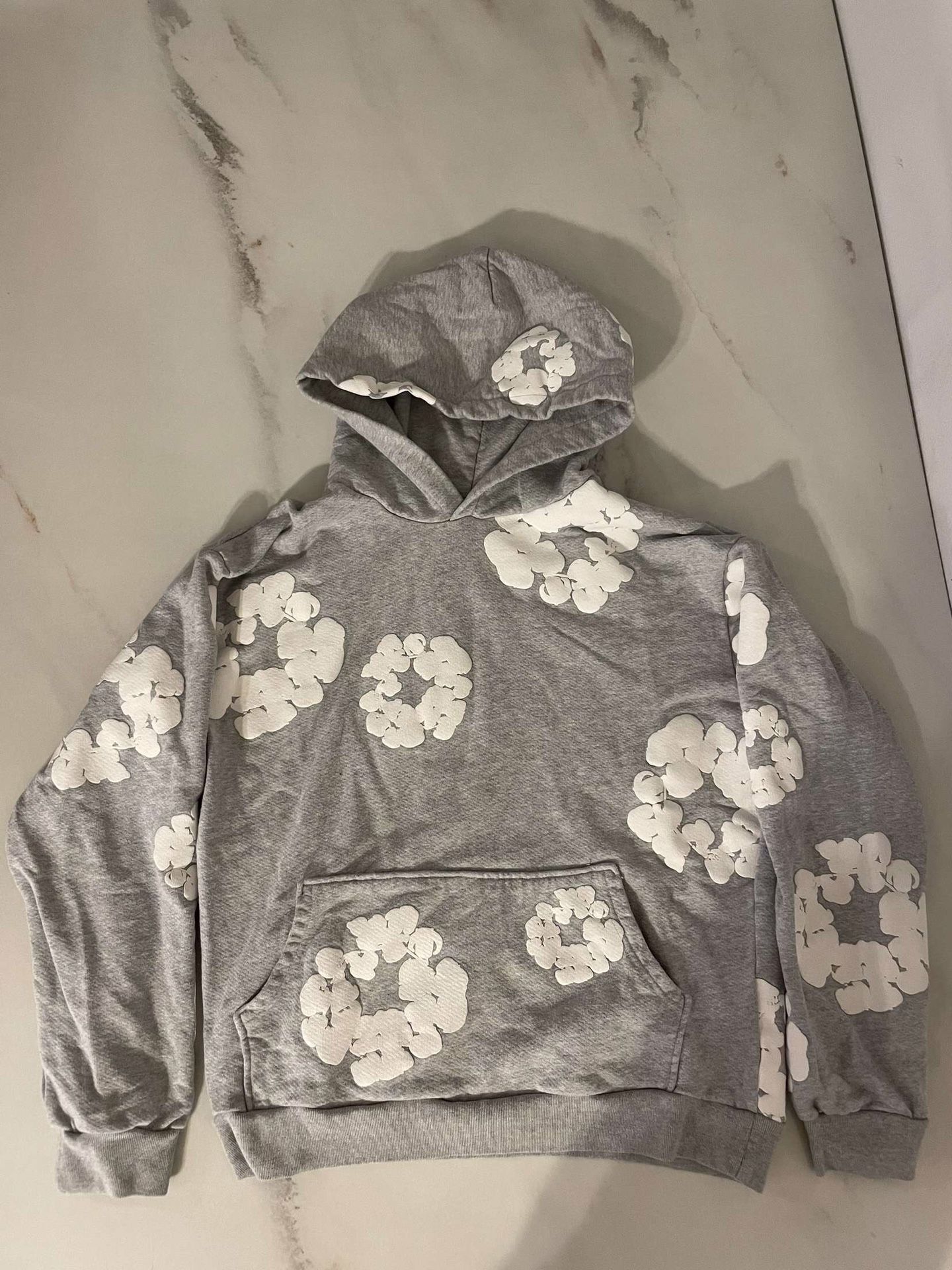 Grey Denim Tears Hoodie
