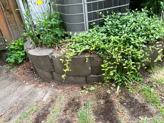 FREE- Stones for retaining wall