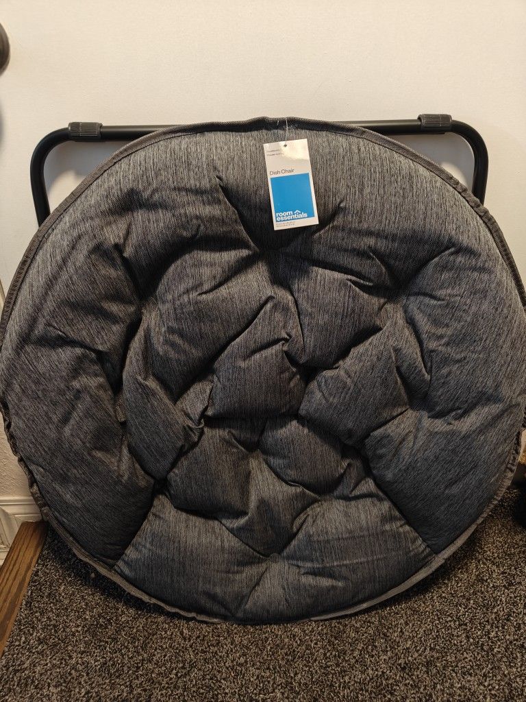 Dish Chair Gray, Saucer Style Chair By Room Essentials, New