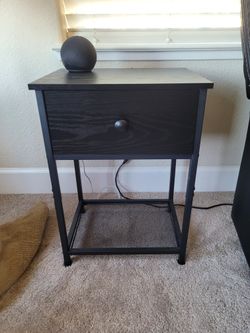 Black End Tables X 2