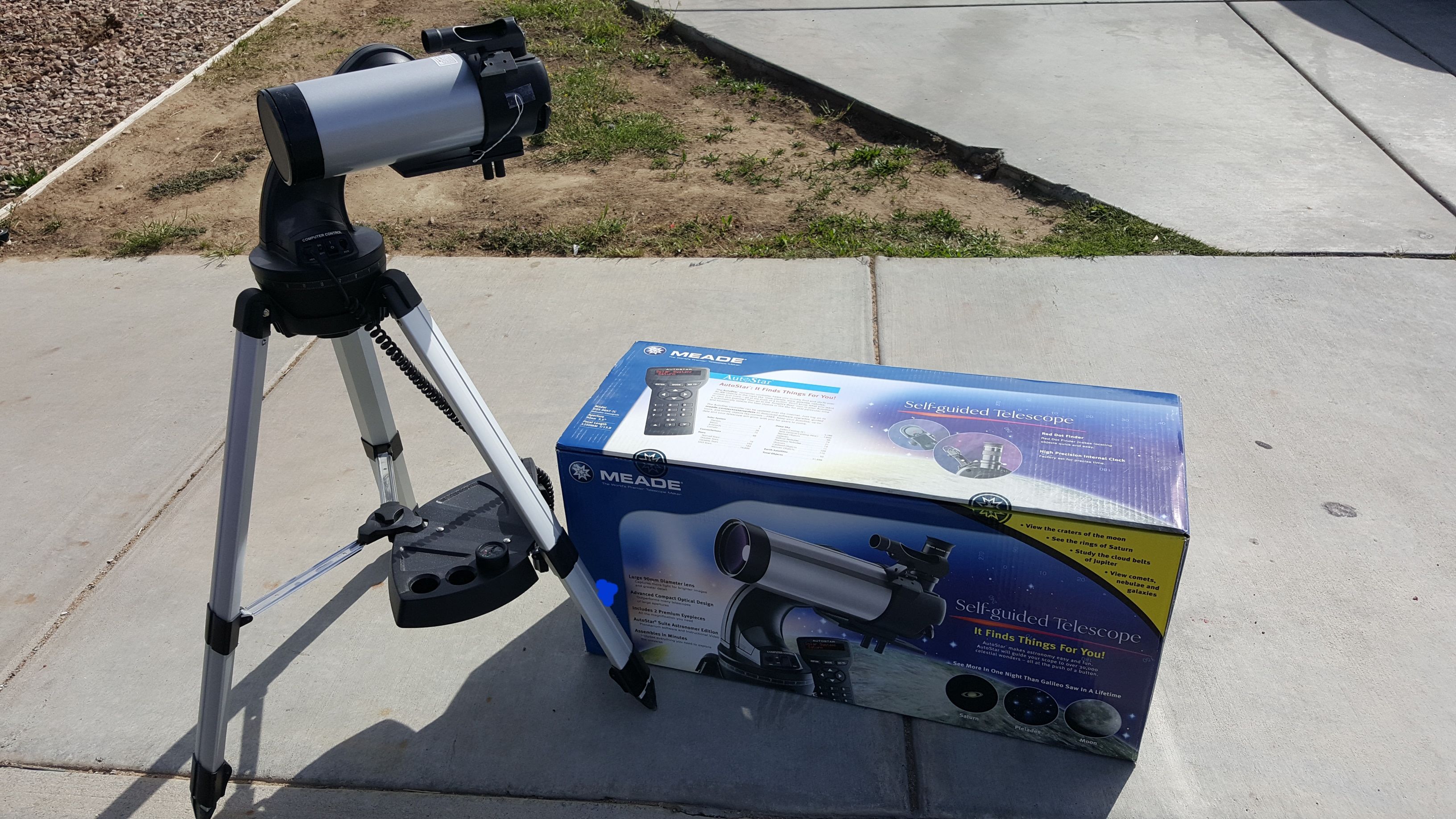 Meade Telescope DSX-90-AT-TC .