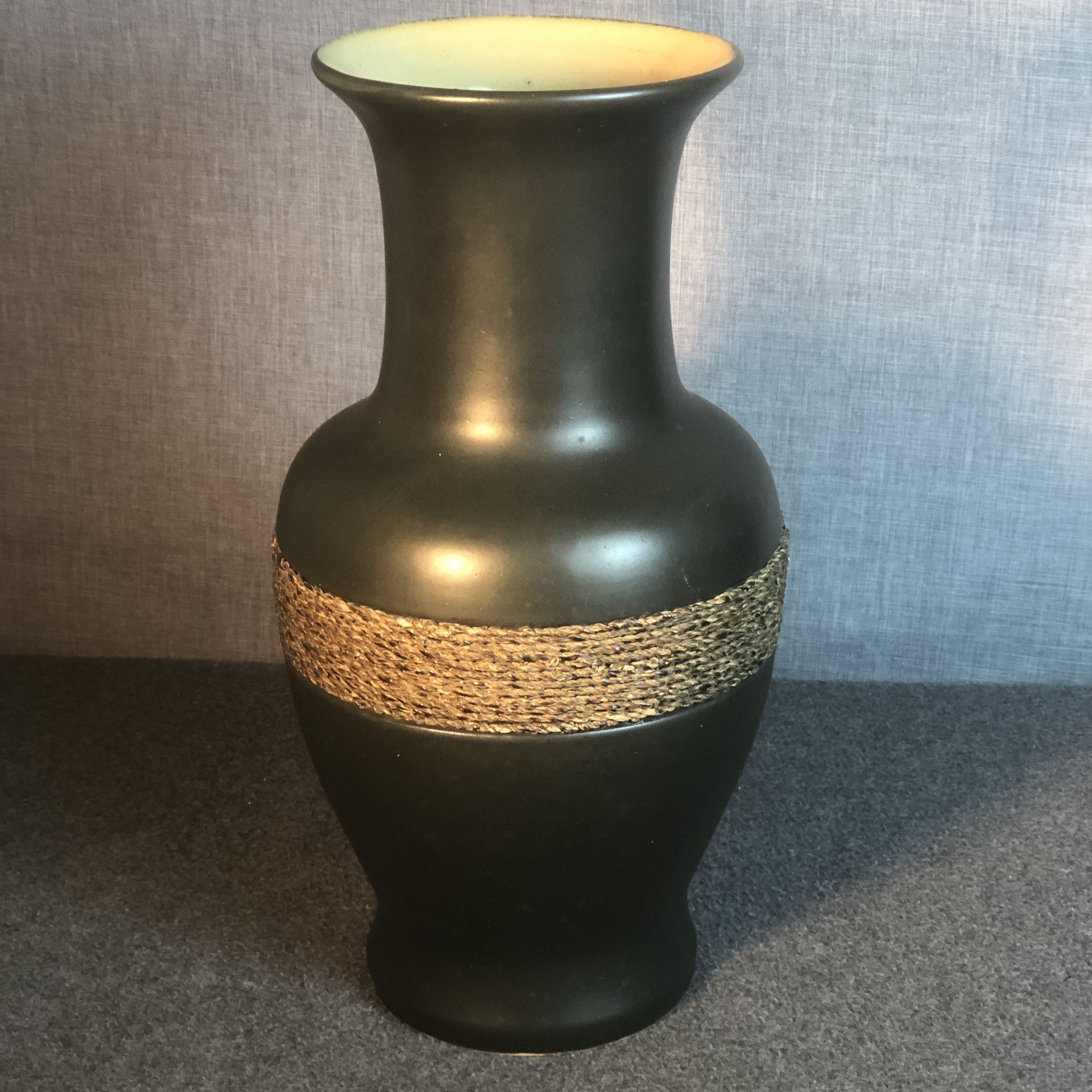 Flower Vase Large Dark Green