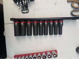 Milwaukee shockwave deep socket set 1/2 in