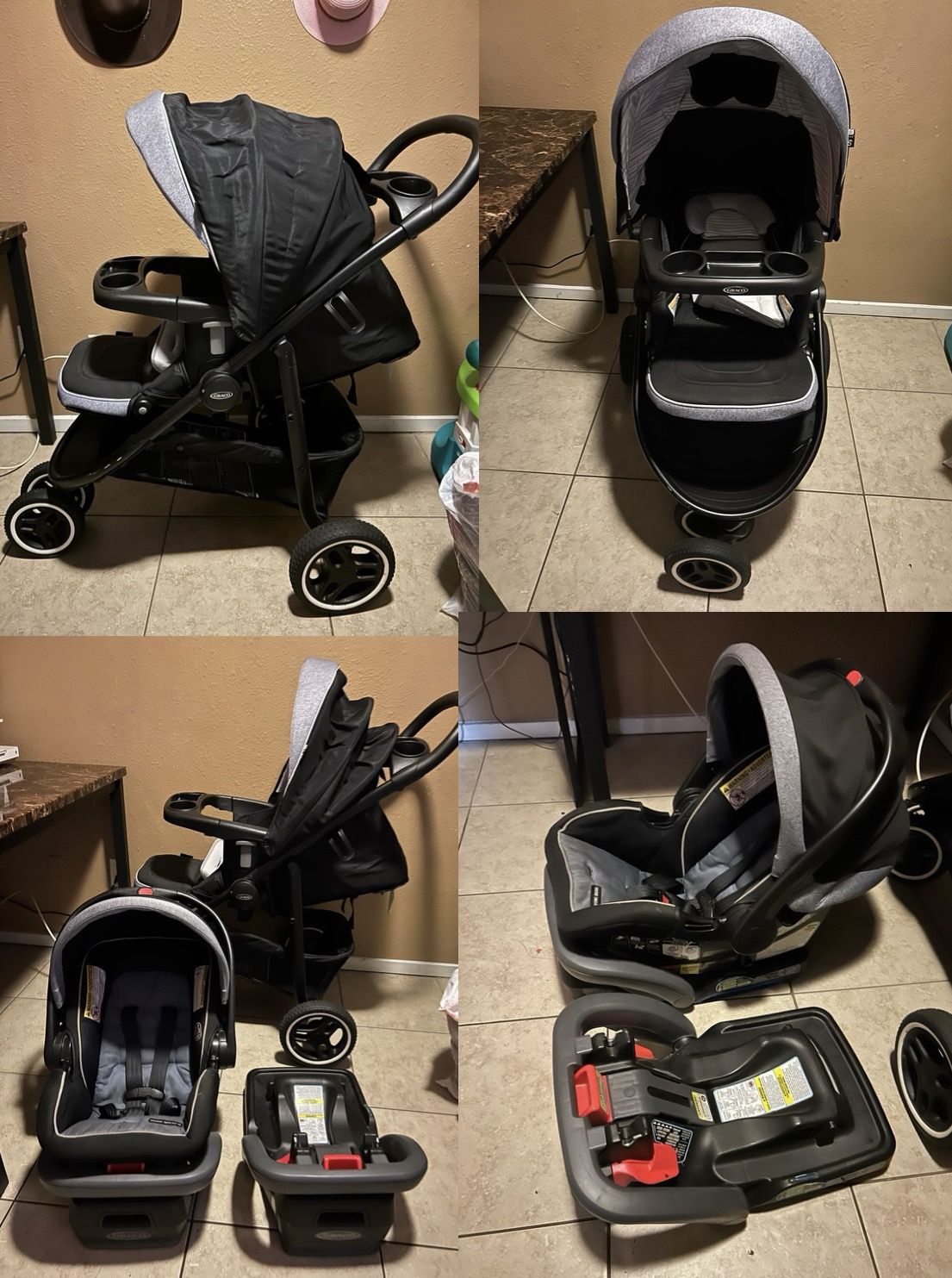 Graco Travel System: Stroller & Car Seat& Car Seat Base