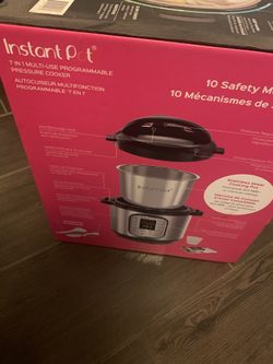 Instant Pot Pressure Cooker, 7-in-1, 8 Quart