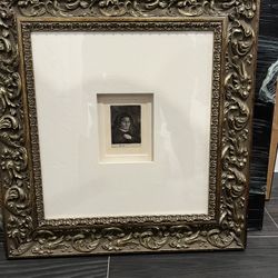 Rembrandt Etching