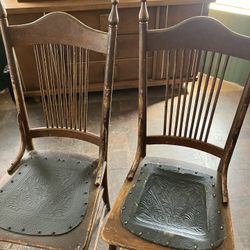 Antique Dining Chairs Art Nouveau Farmhouse