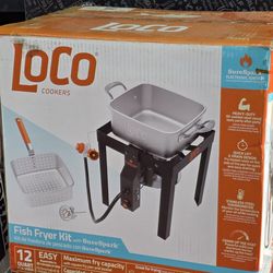Brand New Loco Cooker Fryer 12-Quart Deep Fryer