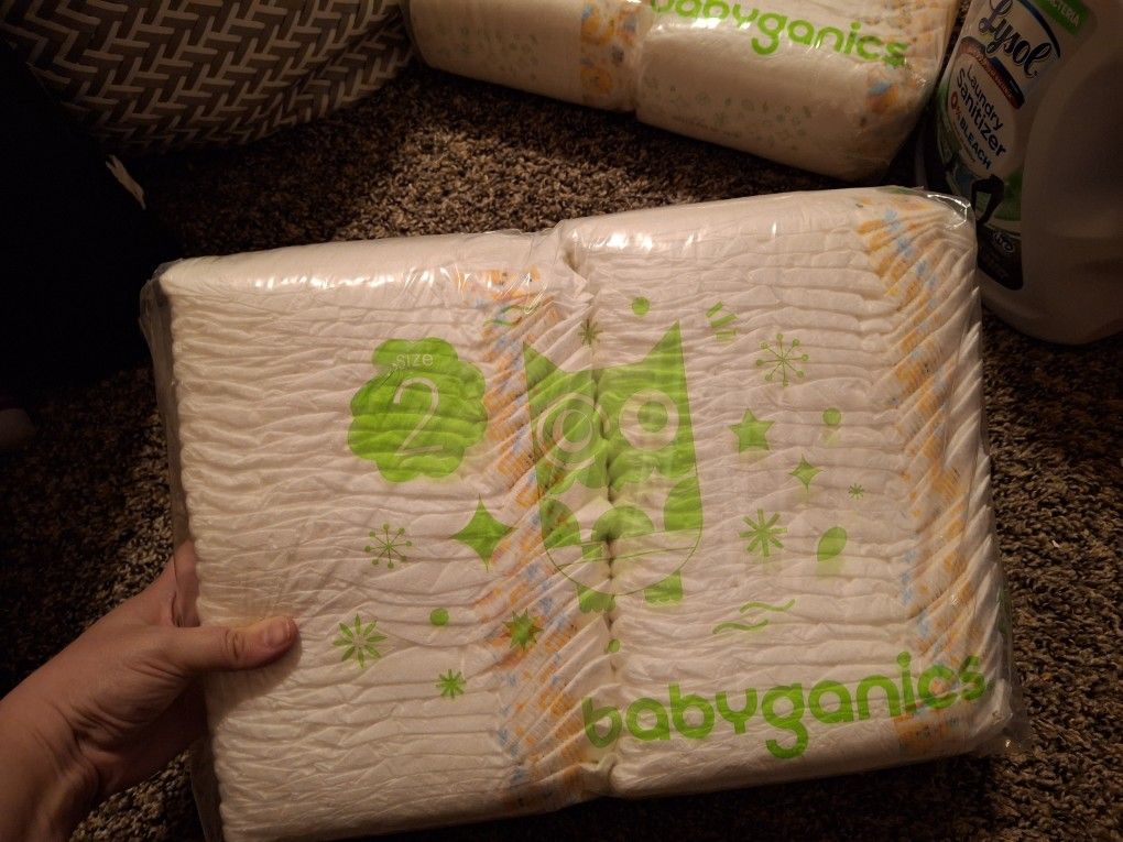 Babyganics Brand Diapers Size 2