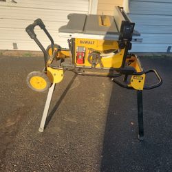 Dewalt Table Saw And Stand 