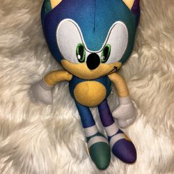 gradient Sonic the Hedgehog plush
