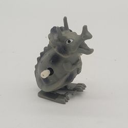 VINTAGE 80'S Durham Triceratops Dinosaur Wind Up Toy Walking 1980 Working -KIDS
