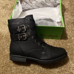 Black Calf Boots