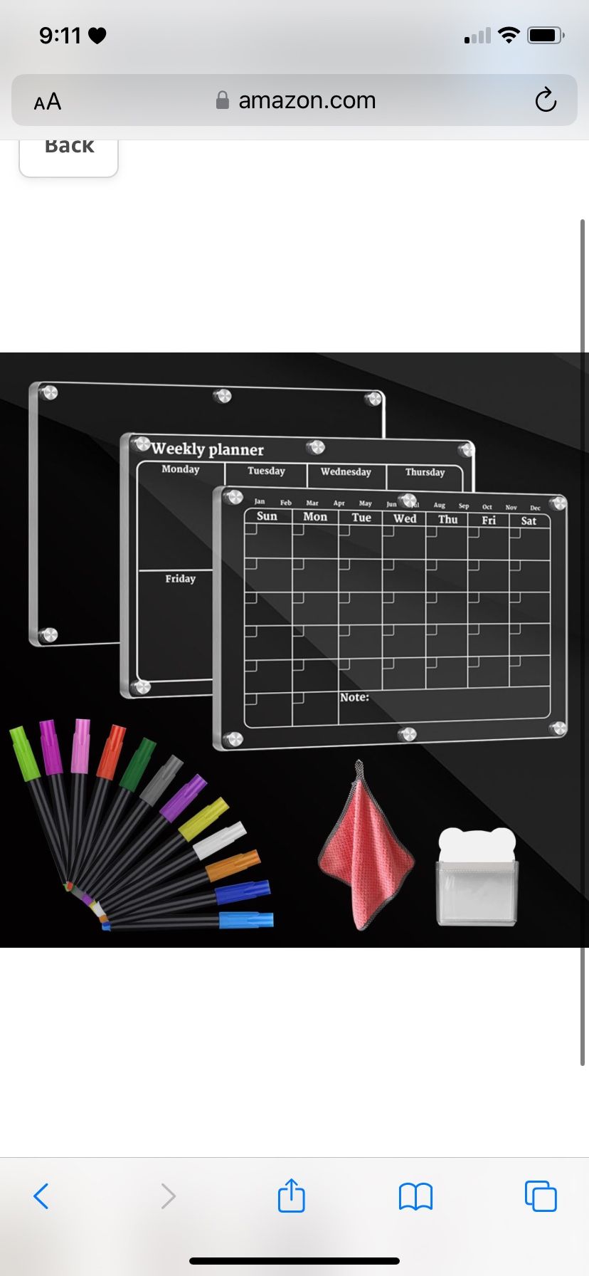 magnetic calendar