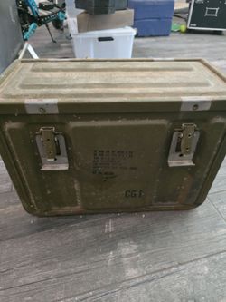 Old ammo box