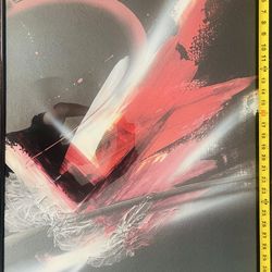 Laurie Fields Art Print Modern Abstract Lithograph Poster