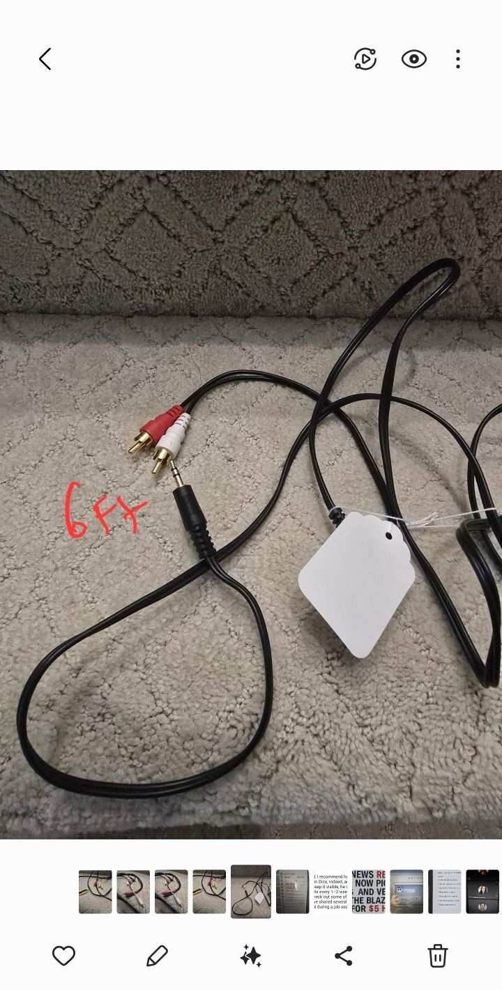 MULTIPLE AVI CABLES- SEE DESCRIPTION & PICTURES