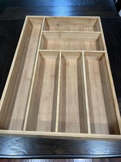 Bamboo Organizer For Drawer 