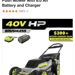 Ryobi Lawnmower 