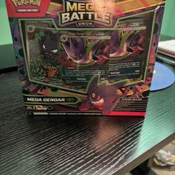 Pokemon Mega Battle Deck Mega Gengar Ex Sealed Box New English