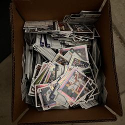 2 Boxes Filled With Sports Cards 