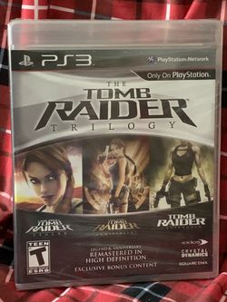 The Tomb Raider Trilogy PS3 Playstation - BRAND NEW / SEALED