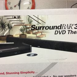 Polk Audio SurroundBar 360 DVD Theatre Soundbar AS  IS