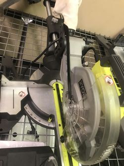 Ryobi 10” sliding Miter Saw