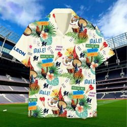 Miami Marlins Billy’s Birthday Tropical Shirt